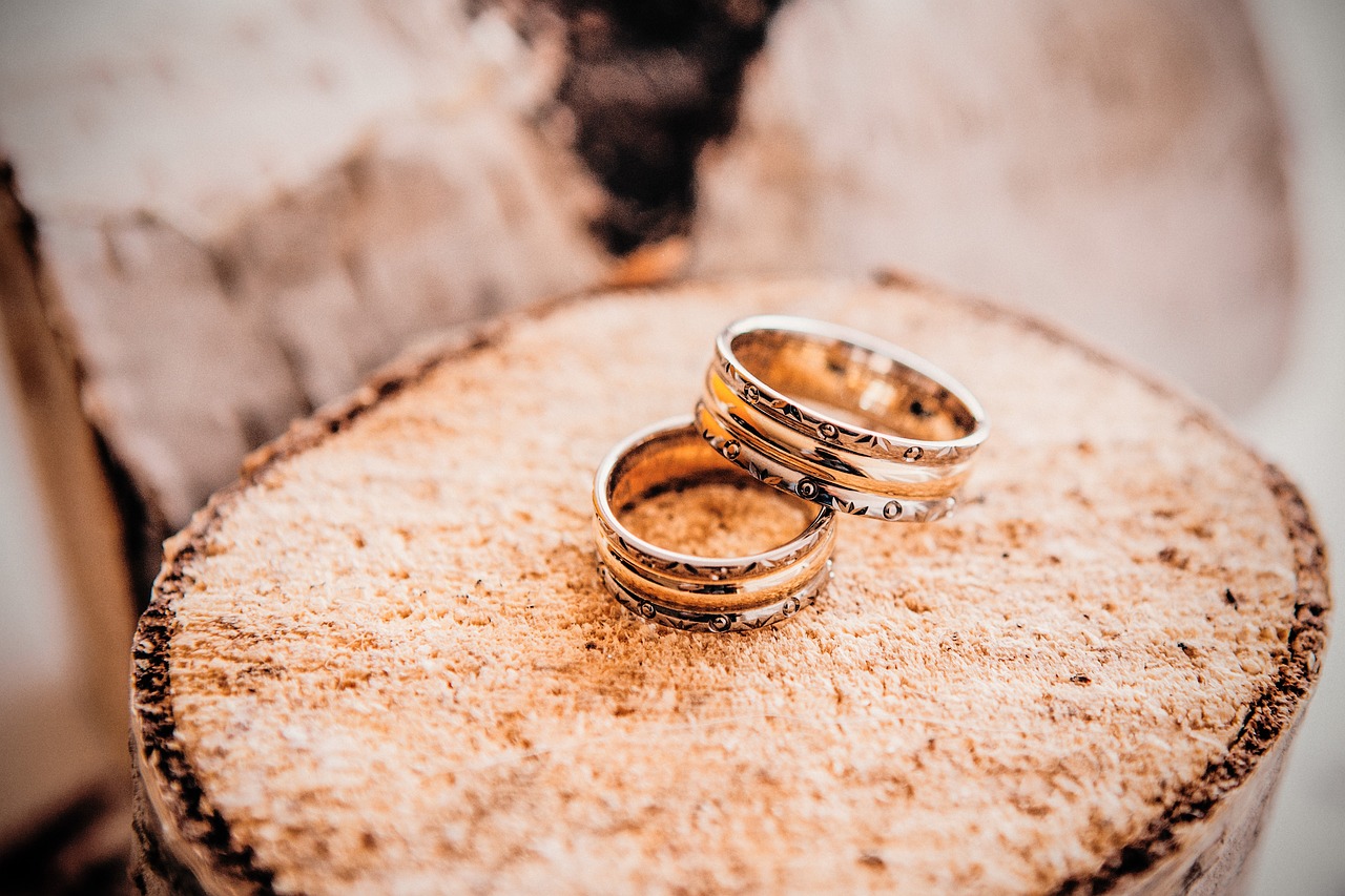 De betovering van een diamanten ring